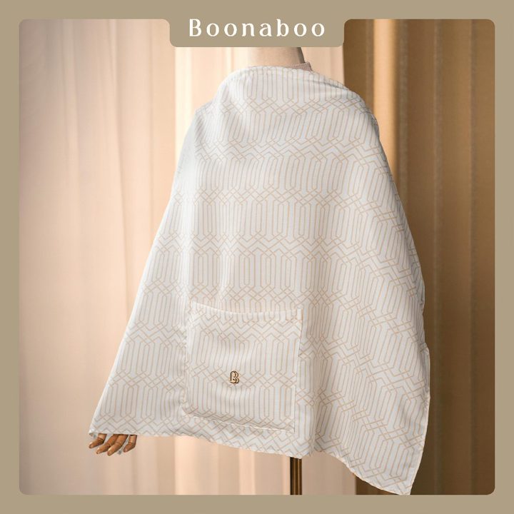 Apron Menyusui | Nursing Cover | Boonaboo Serene Nursing Apr