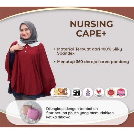Nursing cover apron penutup menyusui