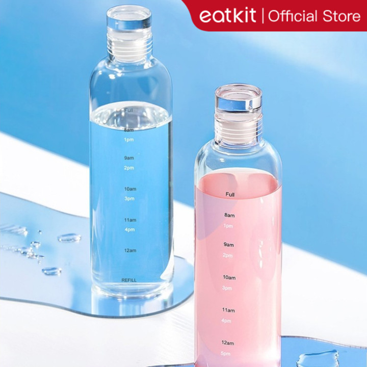 Eatkit Botol Minum Aesthetic 500ml/750ml Gelas Air  Transapa