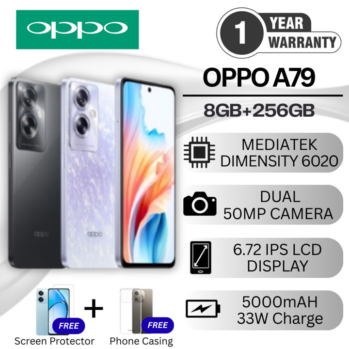 OPPO A79 5G 8GB/256GB [Dual Stereo Speakers, 33W SUPERVOOC, 