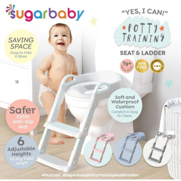 SugarBaby Potty Training Seat & Ladder /toilet training anak