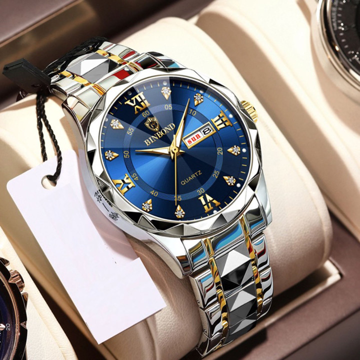 Jam Tangan Pria Full Stainless Steel Tahan Air dan Anti Kara