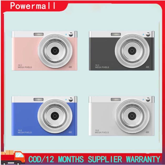 2025 New  Digital Camera Digicam Mini Kamera Pocket 50MP Fok
