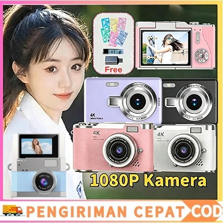 [COD] FREE Stiker 4K Camera Digital Digicam Kamera Pocket 48