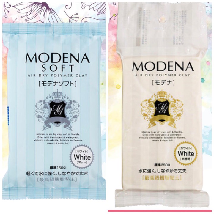 Wimpy - MODENA Clay Large Air Dry Clay Padico Bahan Clay Cra
