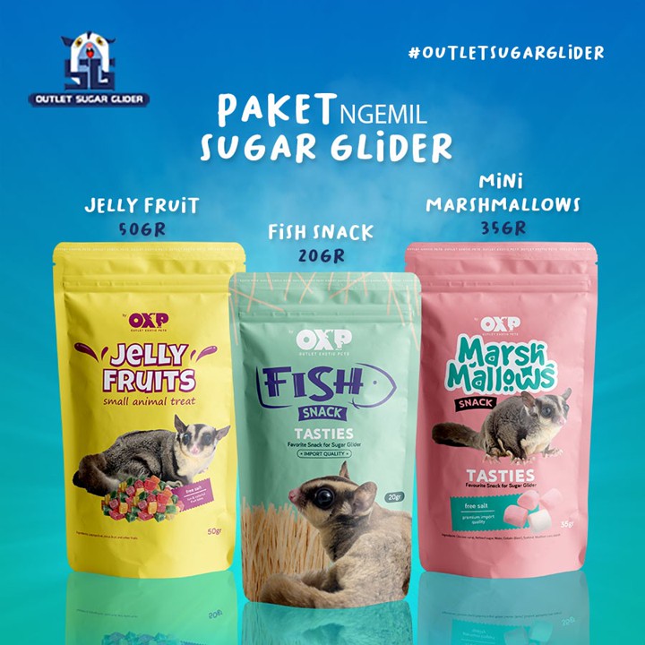 PROMO 5 - PAKET NGEMIL SUGAR GLIDER
