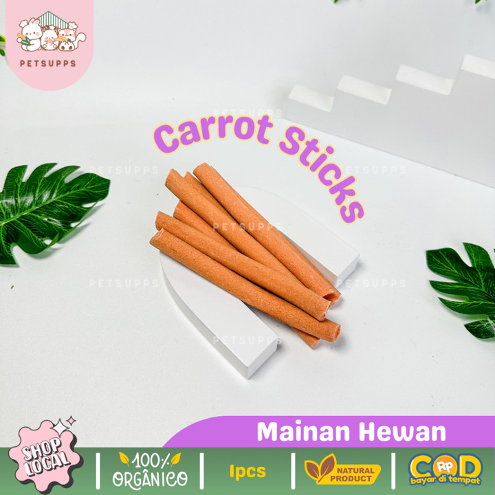 Carrot sticks | treats rabbit hamster guinea pig sugar glide