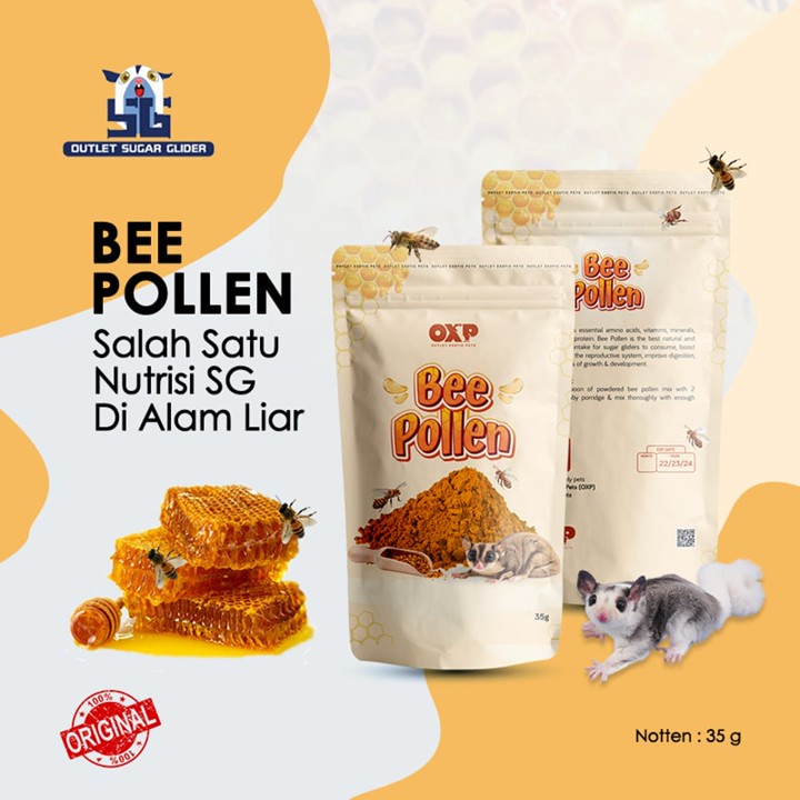 BEE POLLEN PREMIUM POWDER / NUTRISI MAKANAN WAJIB SUGAR GLID