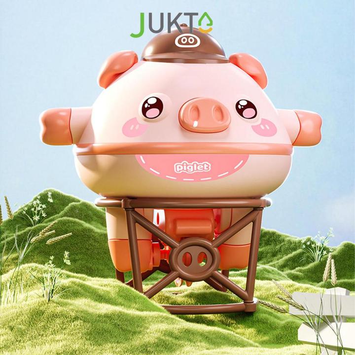 JUKTA [COD] Mainan Babi Keseimbangan Tak Terguling Tali Geli