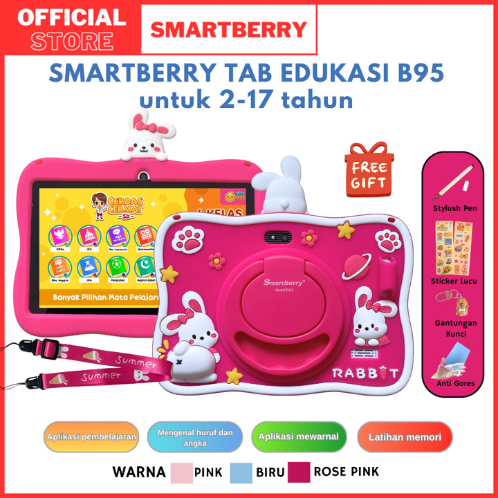 [PROMO] SMARTBERRY Study Kids Tab  B95 B96 4/128GB  Tablet 7