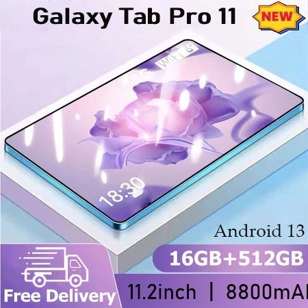Galaxy Tab Pro11  8800mAh Android New Genuine 11.2 inch HD Office Tablet Android tablet Tablet murah