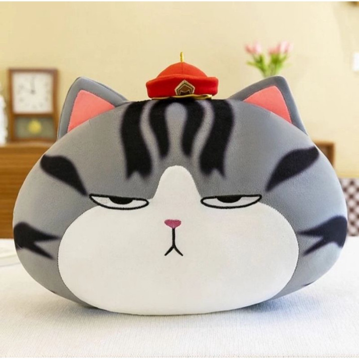 Boneka kucing furyu Bantal kucing furyu cat 38CM Super Lembu