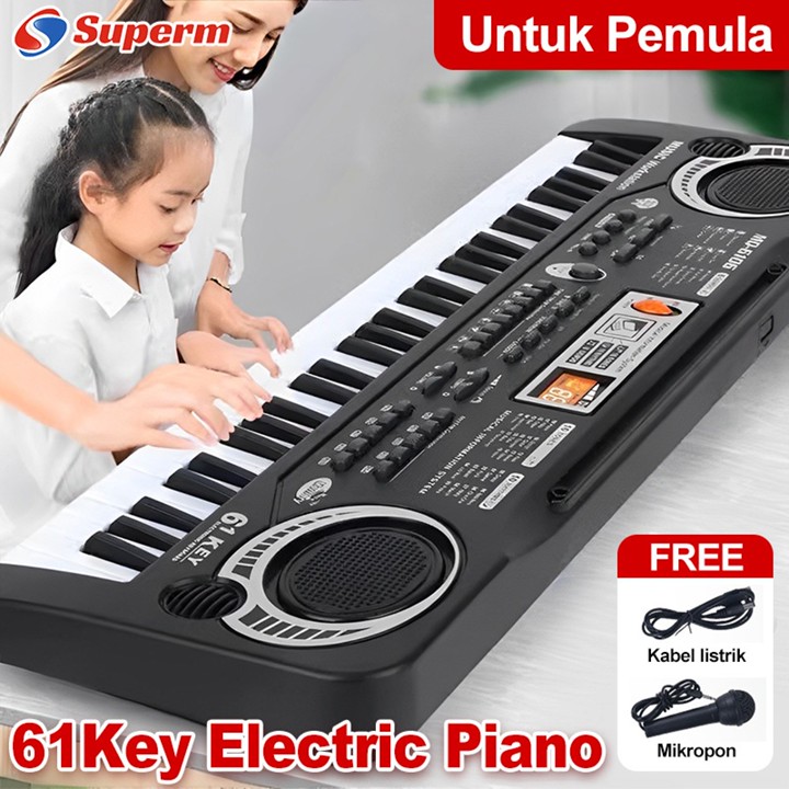 Music- organ elektronik multifungsi anak laki-laki dan perem