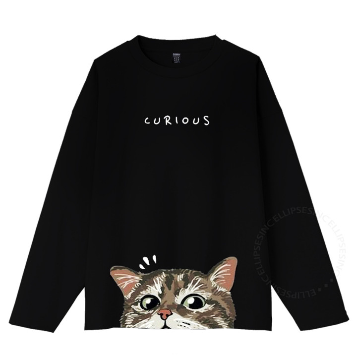 ELLIPSESINC Kaos Lengan Panjang Cat Collection