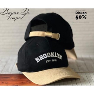 Trendy Korean Brooklyn Cotton Baseball Cap Fashion Men's Spo