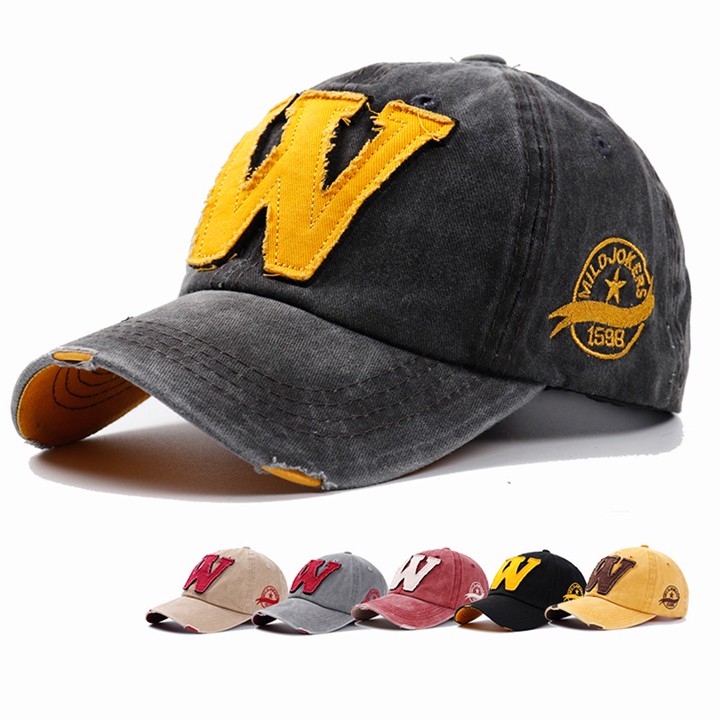 Topi Baseball Logo W / Baseball Hat W Logo / Topi Bisbol - 5