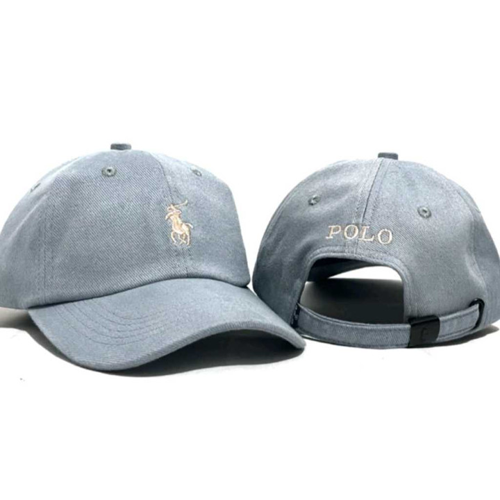 Terbaru Best Seller - Topi Polo Material Rafel Denim Catton 