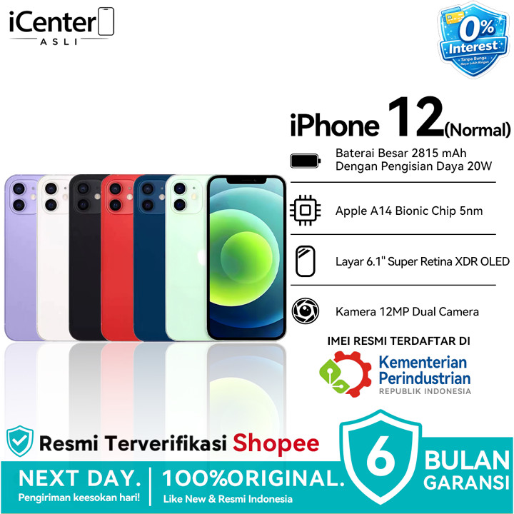 iPhone 12 & 12Mini Original 100% Fullset Like New Second 64G