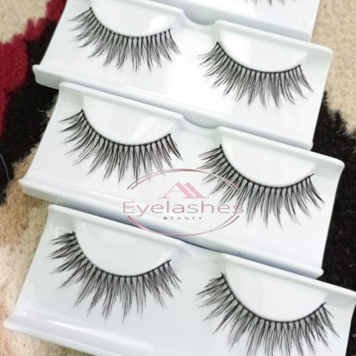 Bulumata natural M2 medium | Lusinan 12 pasang