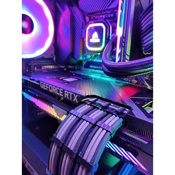 Custom Kombinasi - Kabel VGA PCIE GPU Extension | Kabel Samb