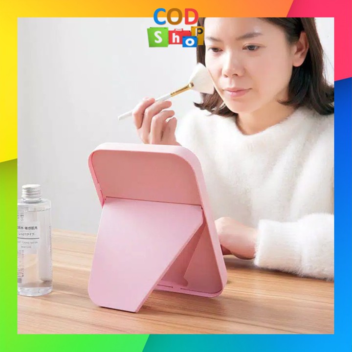 COD - C5184 Kaca Rias Make Up / Cermin Lipat Persegi / Beaut