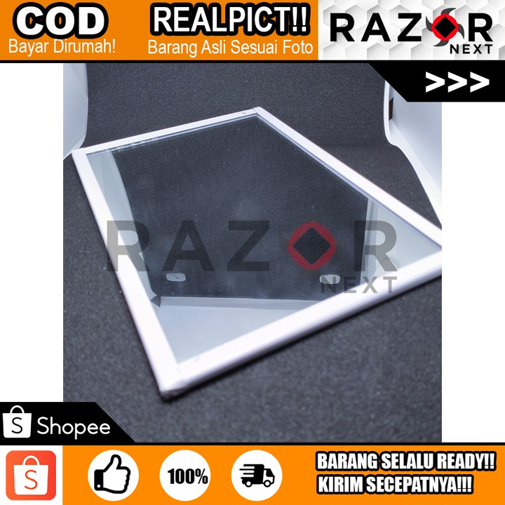 Kaca Cermin Tebal Ukuran 17 x 12 cm | Kaca Bening | Kaca Ria