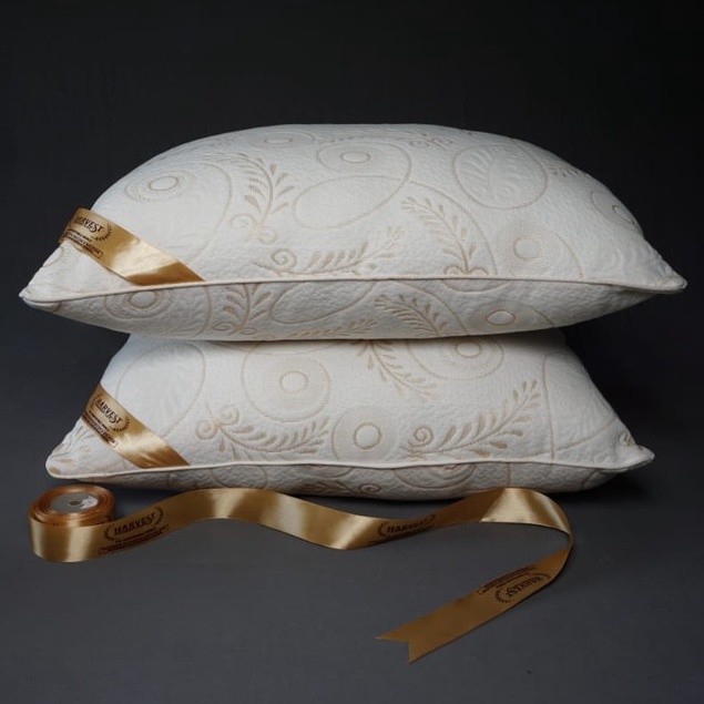 BANTAL / GULING HARVESTWAY ORIGINAL UKURAN JUMBO 1.100 GRAM | BANTAL TIDUR HOTEL EXCLUSIVE SILICON PILLOW & BOLSTER 100%