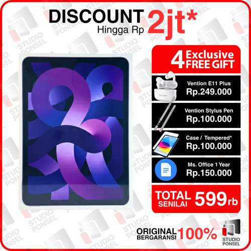 iPad Air 5 M1 202210.9 Inch 64GB 256GB Wifi Only