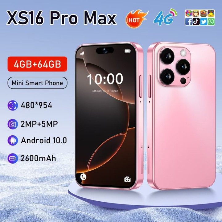 2025 NEW HP Mini 16 Pro 5G/4G Android 4GB 64GB Baru Layar HD