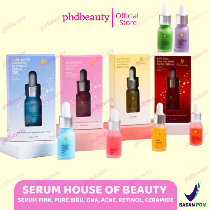 DISTRIBUTOR RESMI‼️ PUREWHITE SERUM X50 HOUSEEOFBEAUTY SERUM
