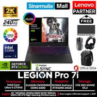 Lenovo Legion Pro 7i Ultra 9 275HX RTX5090 1TB SSD 32GB WQXG