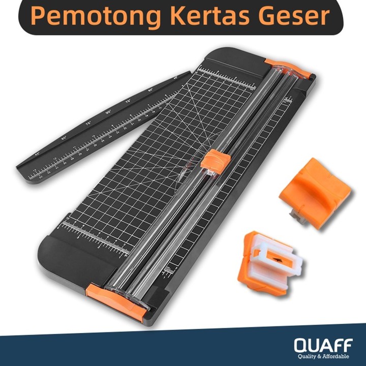 Pemotong Kertas Berbasis Plastik A4 / alat pemotong kertas / paper trimmer / paper cutter