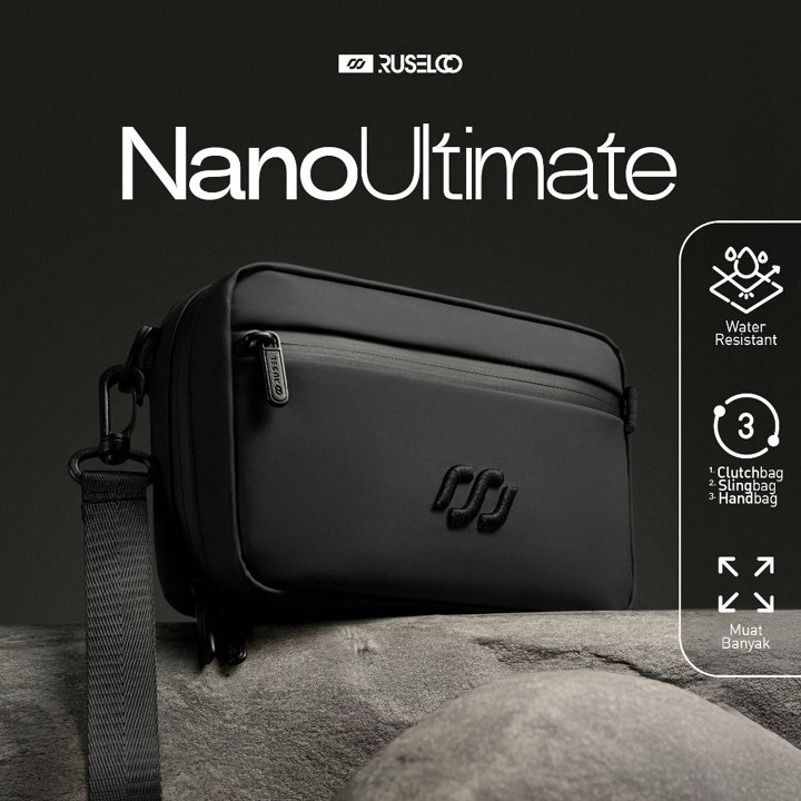 RUSEL CO - Handbag Nano Ultimate Exclusive Tas Pria Multifun