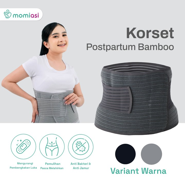 Momiasi - Korset Postpartum Bamboo - Korset Bamboo Pasca Mel