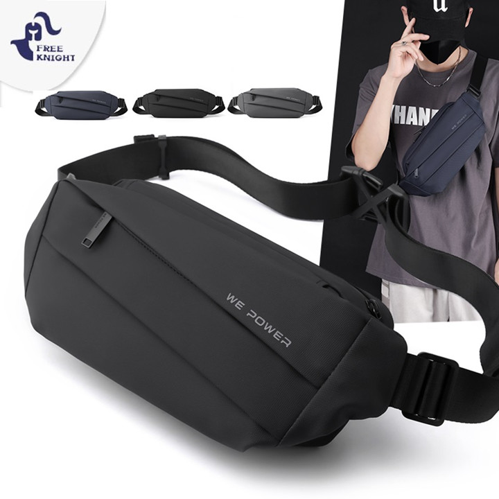 Freeknight Tas Selempang Pria Multifungsi Tas Slempang Water
