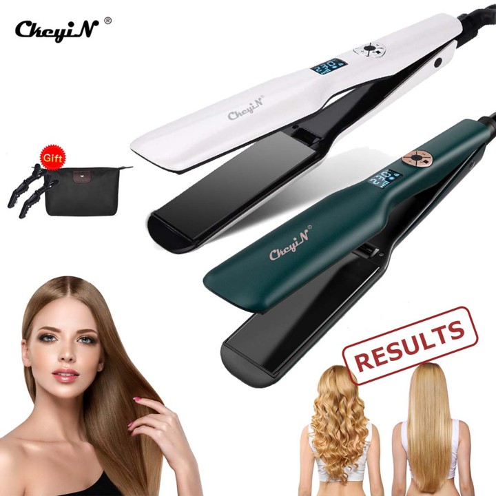 CkeyiN Catokan Pelurus Rambut 44MM Ceramic Hair Straight 2 i