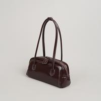 Caselle Livia Bag Glossy Shoulder Bag Wanita Tas Retro