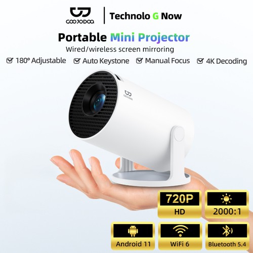 Goojodoq PROYEKTOR ANDROID 4K WIFI Bluetooth / PROJECTOR ANDROID MINI / PROYEKTO