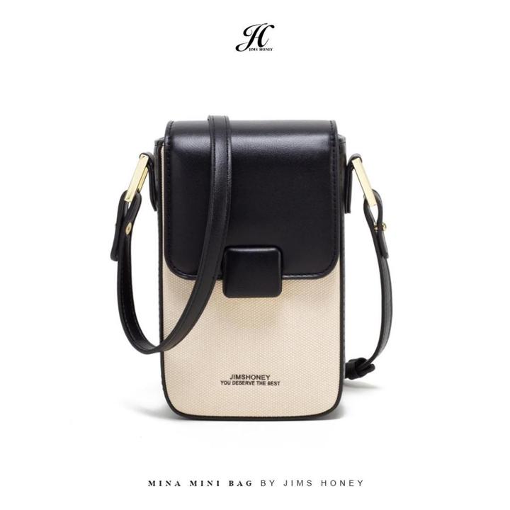 [LIVE EXCLUSIVE] JIMS HONEY MINA MINI BAG - TAS SELEMPANG KECIL PHONE BAG HP WALLET