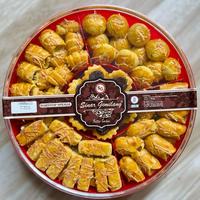 TERLARIS Sinar Gemilang Kue Kering Hardtop Special 5 in 1 Cookies Coklat Kastangel Nastar Hampers 500 Gram Tahan 6-12 Bulan Halal