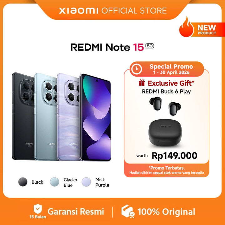 Xiaomi Redmi Note 15 5G (6/128 GB) (8/256 GB) (12/512 GB) | 