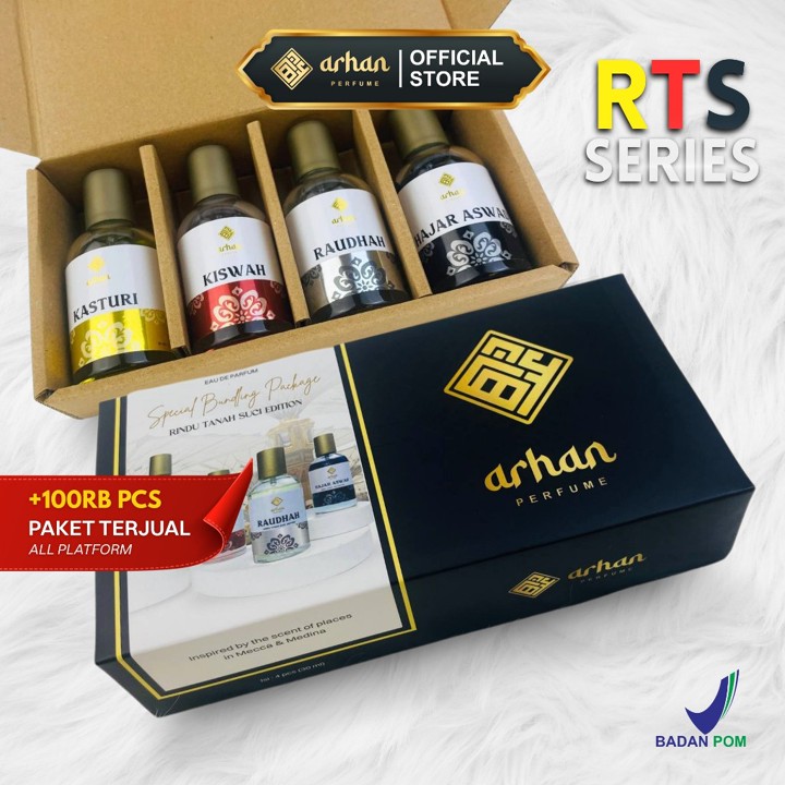ARHAN Paket Parfum Rindu Tanah Suci Series 30 ml 4 varian Inspired Perfume
