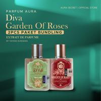 BUNDLING 2 PCS (DIVA GARDEN ) extrait de parfum parfum aura 