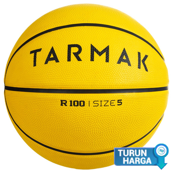Decathlon Tarmak Basketball R100 Size 5 Kuning - 8547126