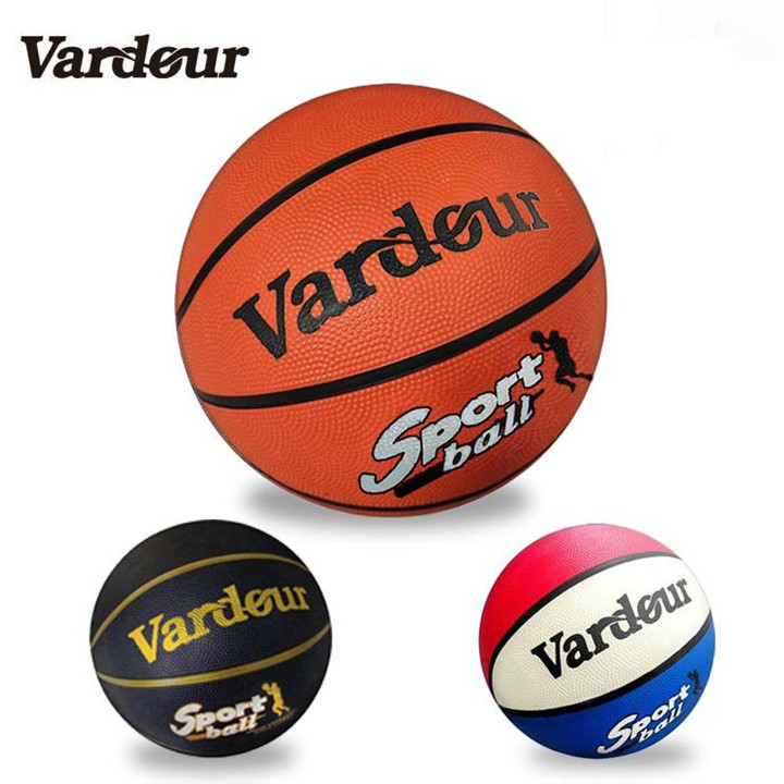 VARDOUR BOLA BASKET UKURAN 5/7 FIBA STANDAR - MATERIAL KARET PREMIUM ANTI SLIP, DESAIN ERGONOMIS NYAMAN PEGANG, TAHAN LAMA UNTUK LAPANGAN INDOOR, OUTDOOR & ASPAL (COCOK UNTUK SEKOLAH, CLUB, DAN PEMULA)