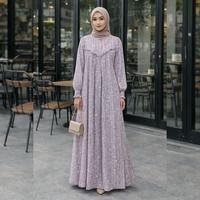 ANORA DRESS By ZIYA  ~ Gamis Lebaran Cotton Rayon Terbaru