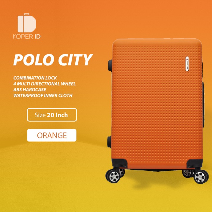 Tas Koper Polo City Hardcase size 20 inch - 072