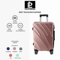 [Polo Empire] -stiker diberikan]big sale koper,koper polo fiber 20inch/24 inch,koper umroh,koper travelling,koper anti pecah,koper terlaris,bisa bayar ditempat