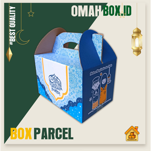 Box Parcel 29x20x20 cm | Parcel | Lebaran | idul Fitri | sembako | hampers | eid mubarak | packaging lebaran | Jinjing Parcel Lebaran | KARDUS BOX PARCEL LEBARAN model jinjing