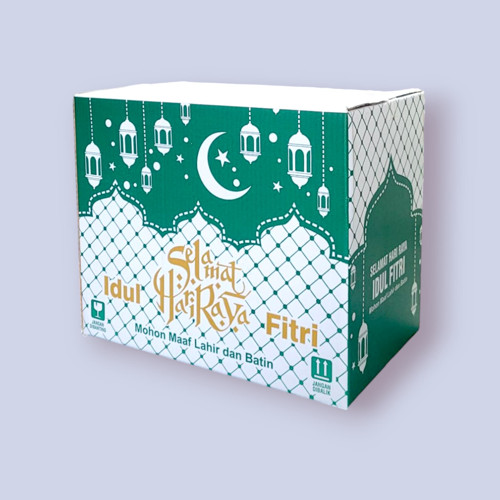 Box Parcel 40x25x32 Custom Kardus Parcell Sembako Lebaran idul Fitri Paket hampers eid mubarakBox Parcel 40x25x32 Custom Kardus Parcell Sembako Lebaran idul Fitri Paket hampers eid mubarak
